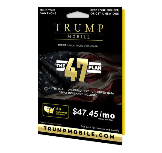 Trump Mobile SIM Card - Bundle 100